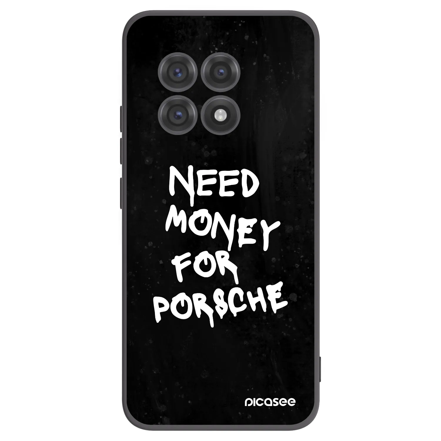 Picasee crna silikonska maskica za OnePlus 13R 5G - Black Dollar