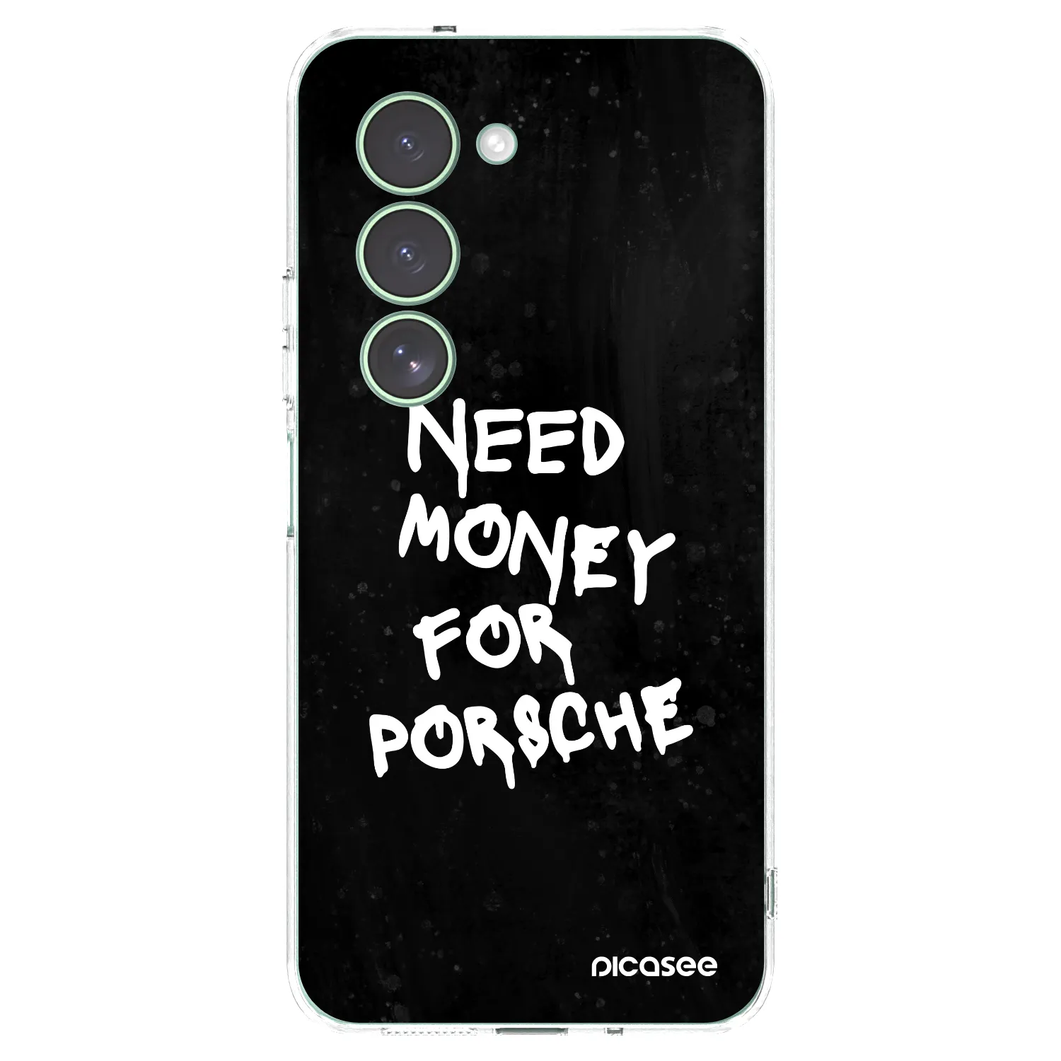 Picasee silikonska prozirna maskica za Xiaomi Redmi 15 5G - Black Dollar