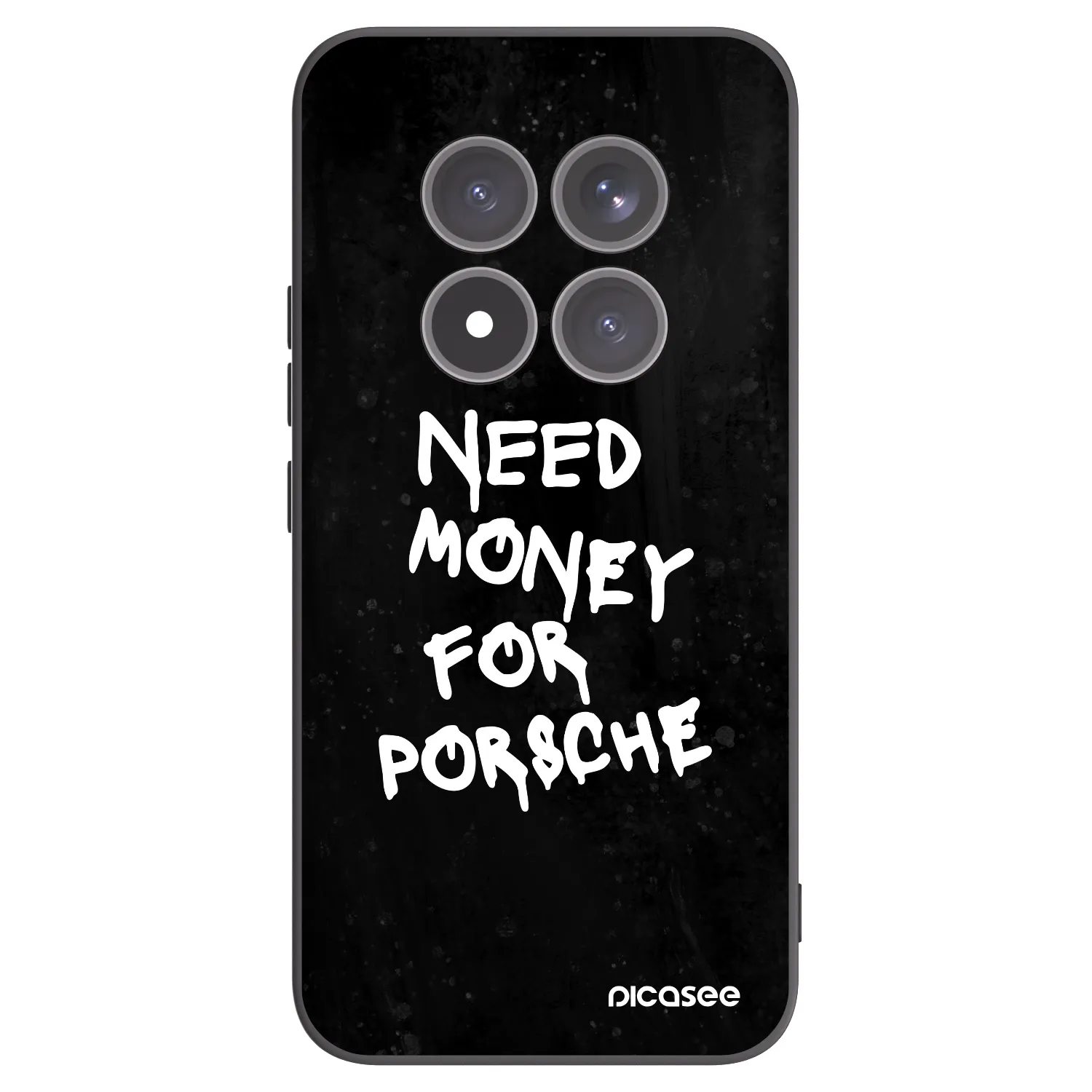 Picasee crna silikonska maskica za Xiaomi Redmi Note 15 Pro+ - Black Dollar