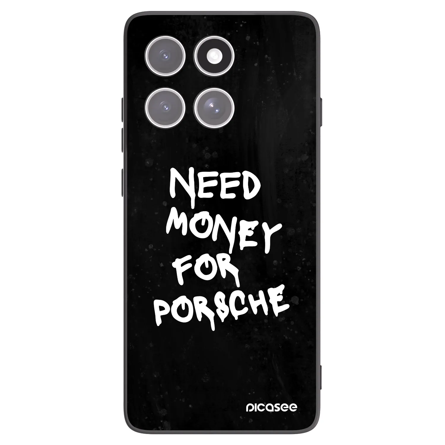 Picasee crna silikonska maskica za Motorola Edge 60 Fusion - Black Dollar