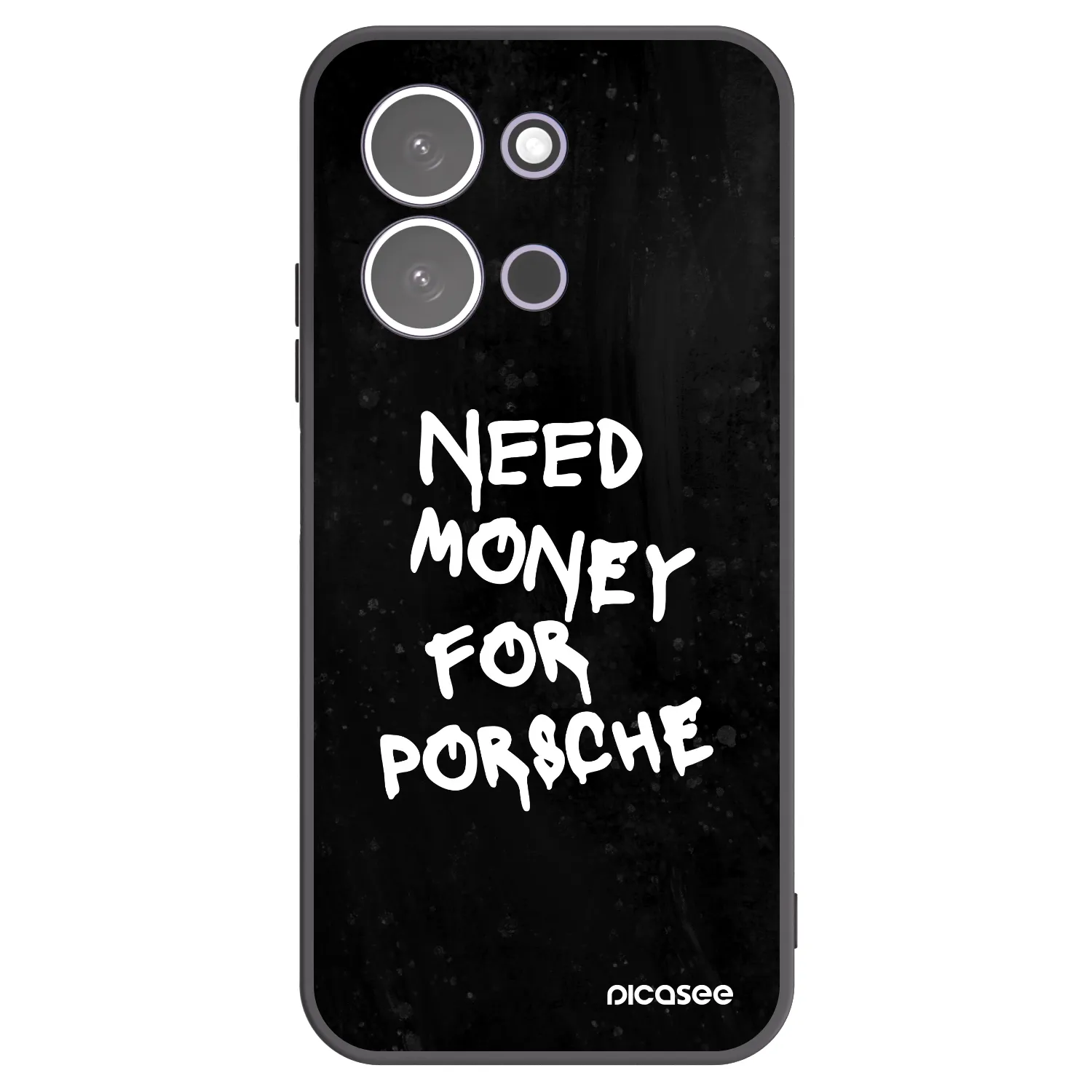 Picasee crna silikonska maskica za Xiaomi Redmi 15C 5G - Black Dollar