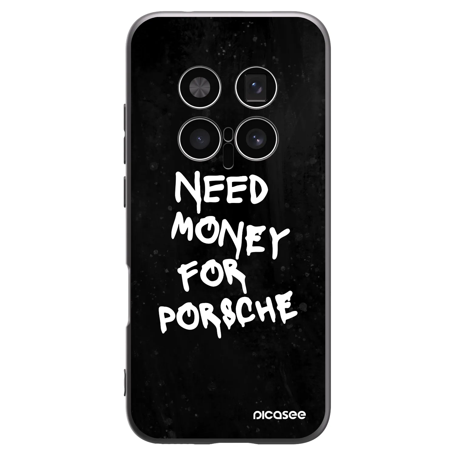 Picasee crna silikonska maskica za Honor Magic8 Pro 5G - Black Dollar