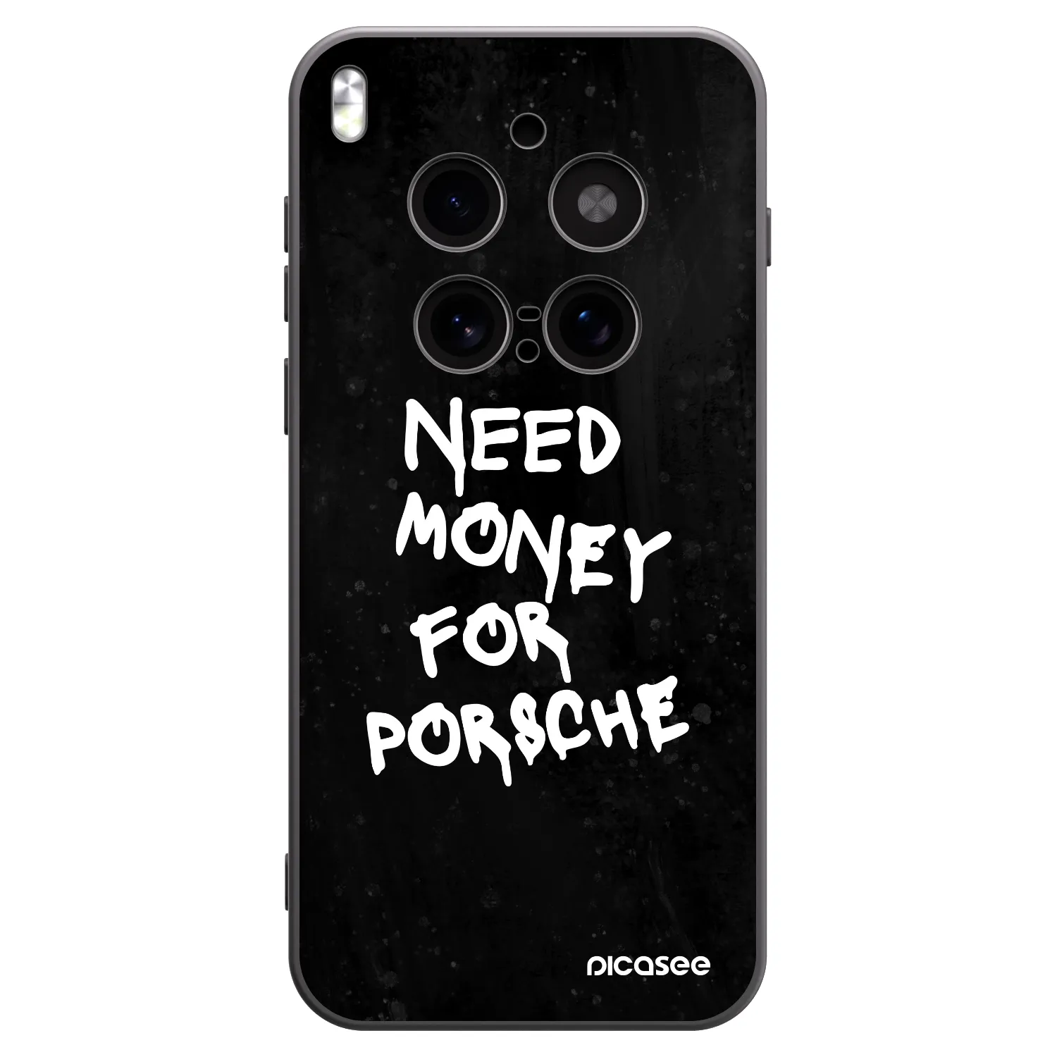 Picasee crna silikonska maskica za Vivo X300 Pro - Black Dollar