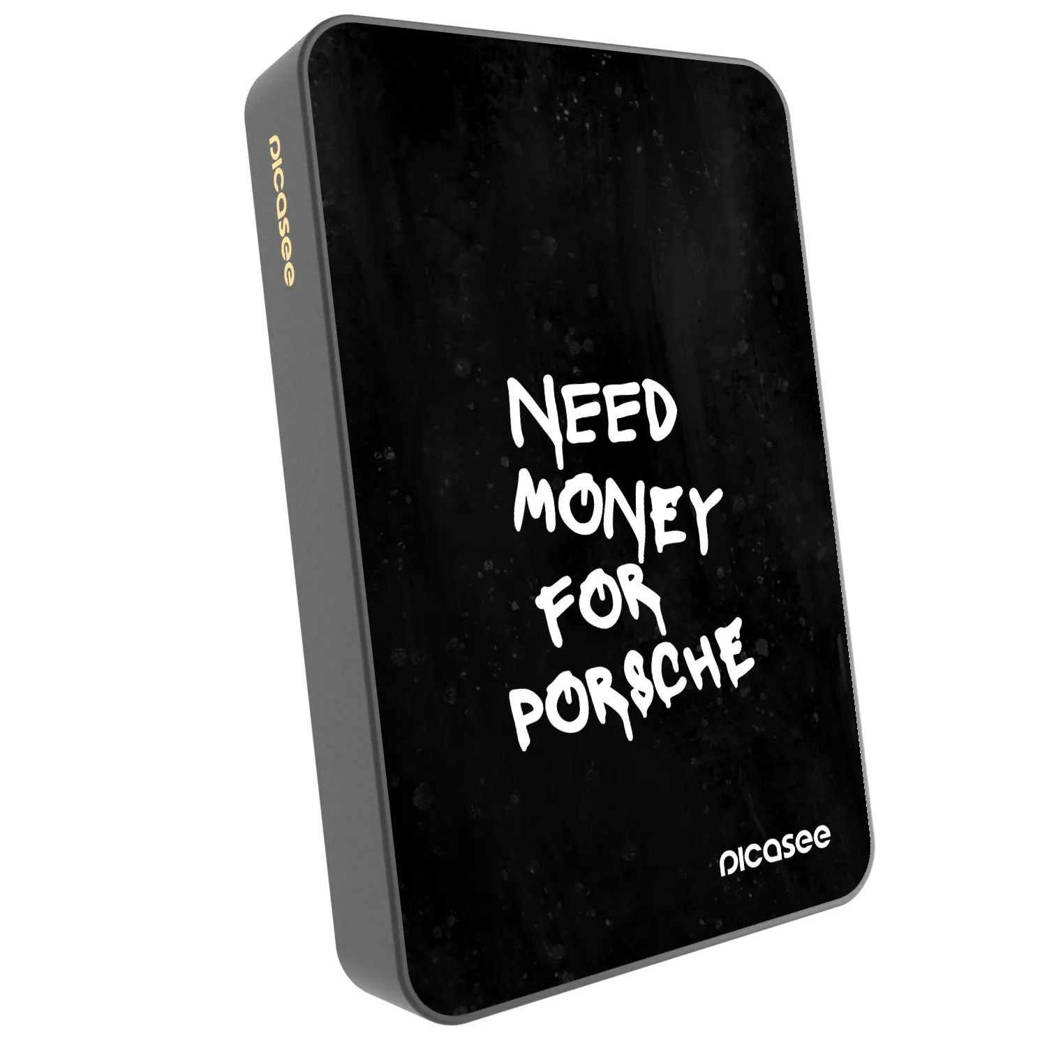 Picasee Prijenosni punjač s MagSafe 10 000 mAh Sivo - Black Dollar