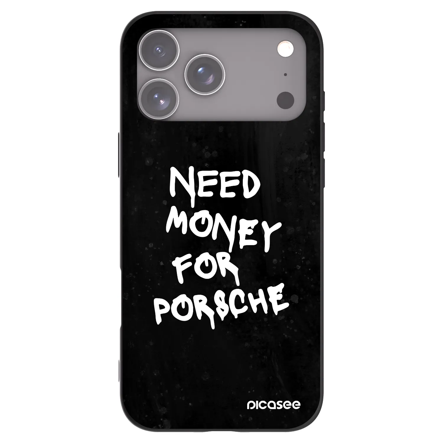 Picasee crna silikonska maskica za Apple iPhone 18 Pro Max - Black Dollar