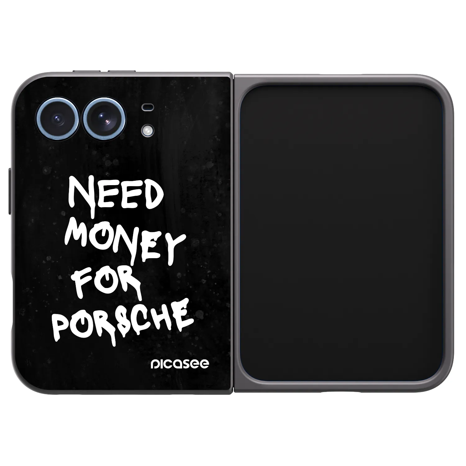 Picasee crna silikonska maskica za Apple iPhone Ultra - Black Dollar