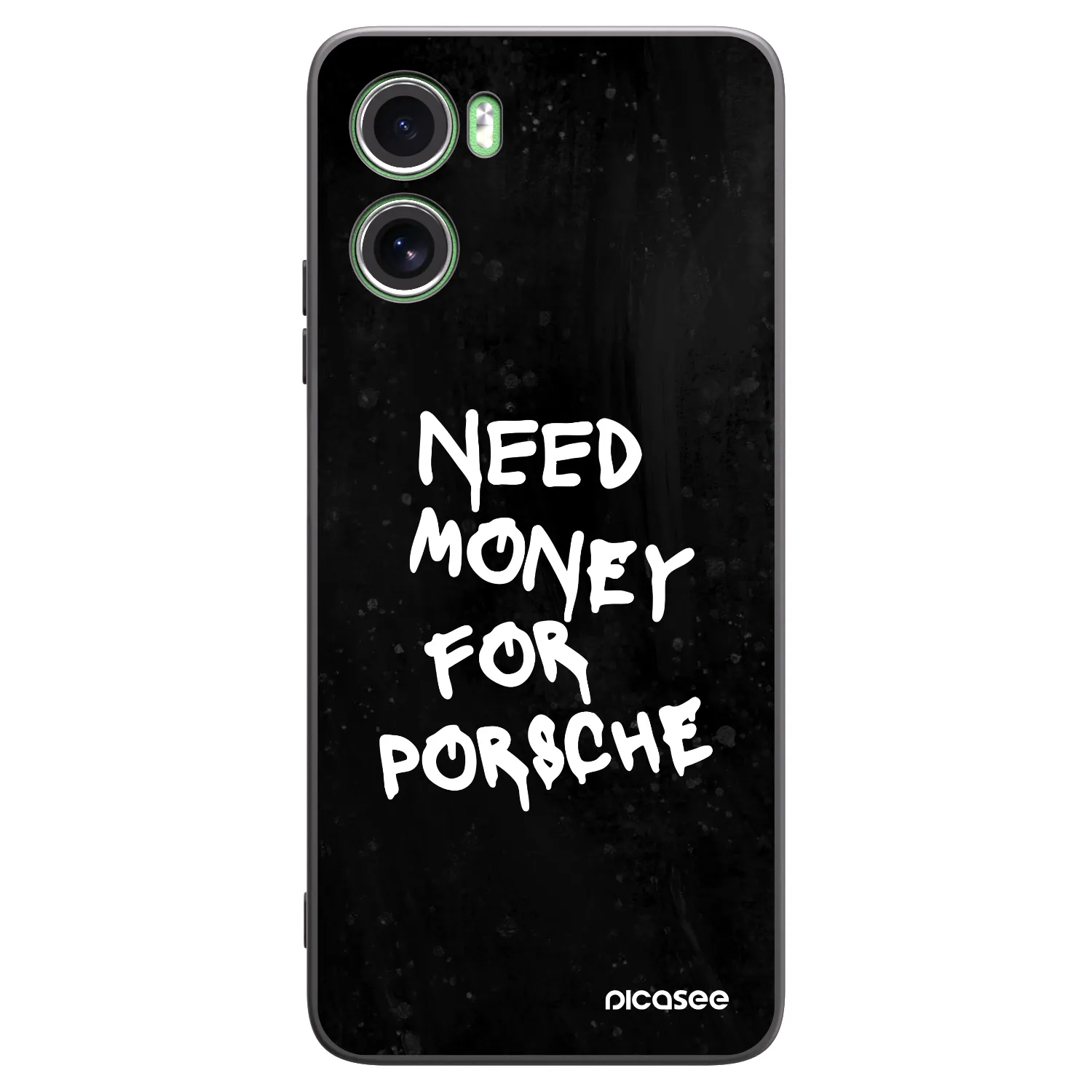 Picasee crna silikonska maskica za Motorola Moto G06 - Black Dollar