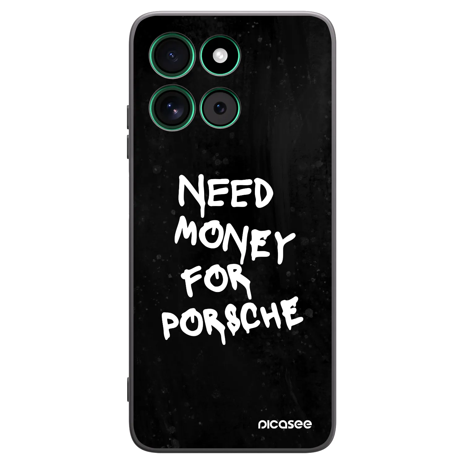 Picasee crna silikonska maskica za Motorola Moto G57 Power - Black Dollar