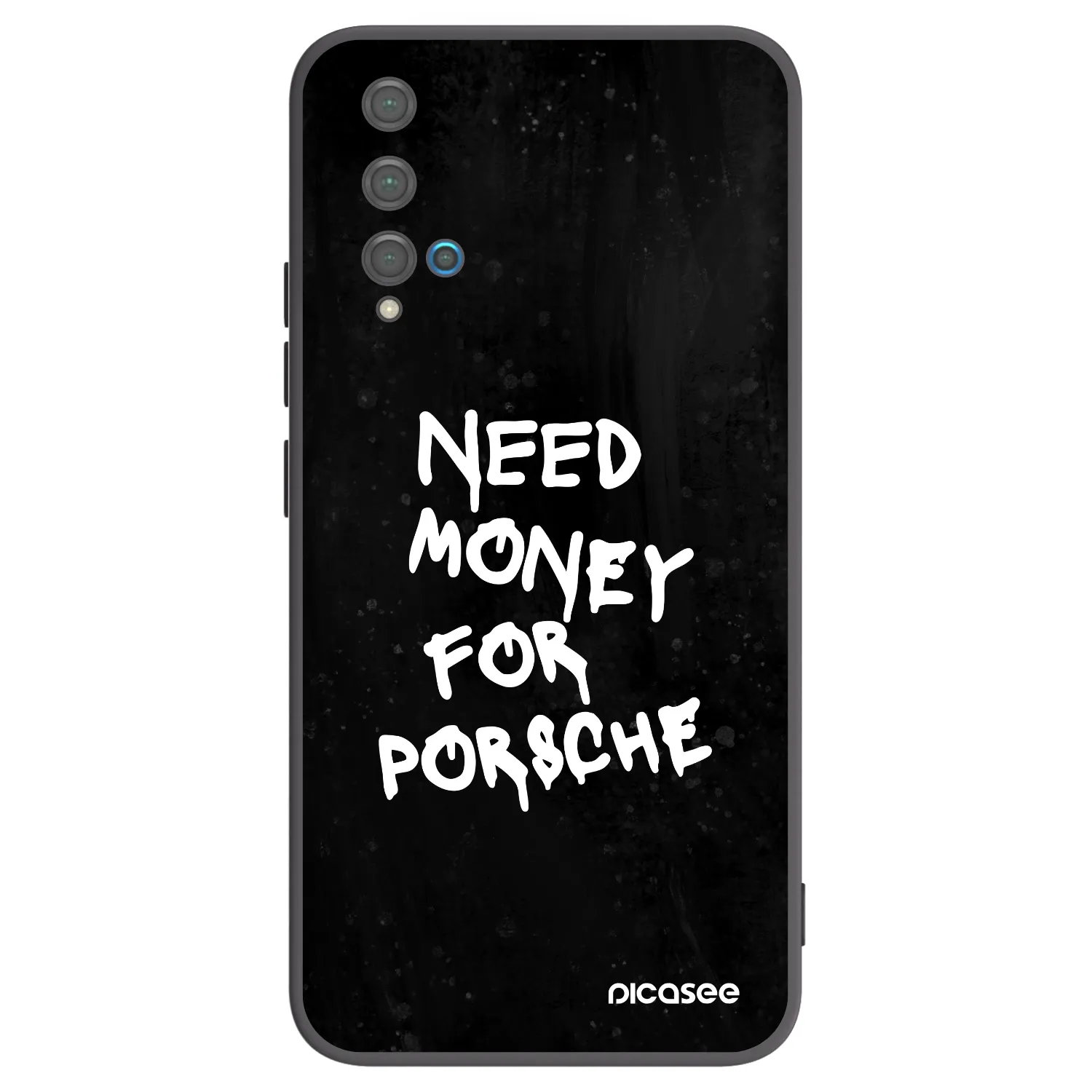 Picasee crna silikonska maskica za Huawei Nova 5T - Black Dollar