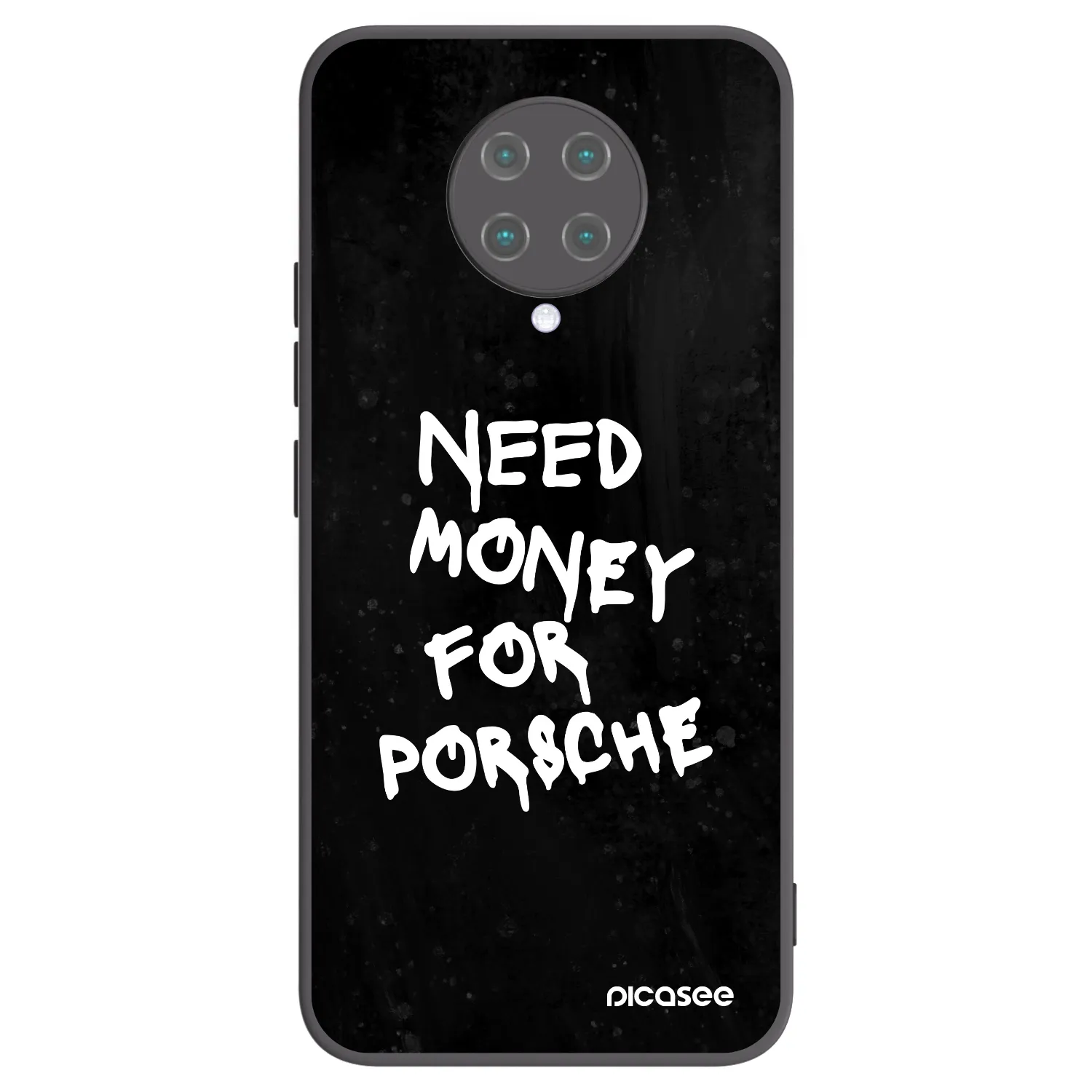 Picasee crna silikonska maskica za Xiaomi Poco F2 Pro - Black Dollar