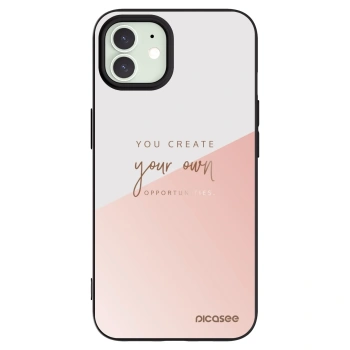 Picasee crna silikonska maskica za Apple iPhone 12 Pro - You create your own opportunities