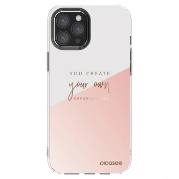 Picasee silikonska prozirna maskica za Apple iPhone 12 Pro Max - You create your own opportunities