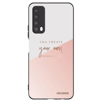 Picasee crna silikonska maskica za Huawei P Smart 2021 - You create your own opportunities