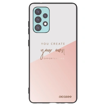 Picasee crna silikonska maskica za Samsung Galaxy A72 A725F - You create your own opportunities