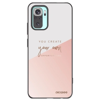 Picasee crna silikonska maskica za Xiaomi Redmi Note 10 Pro - You create your own opportunities