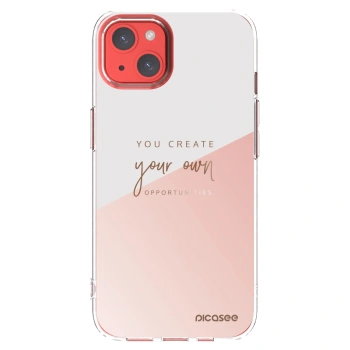 Picasee silikonska prozirna maskica za Apple iPhone 13 - You create your own opportunities