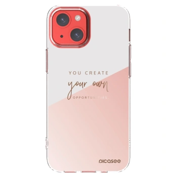 Picasee silikonska prozirna maskica za Apple iPhone 13 mini - You create your own opportunities