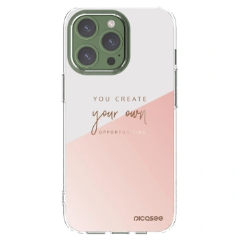 Picasee silikonska prozirna maskica za Apple iPhone 13 Pro - You create your own opportunities