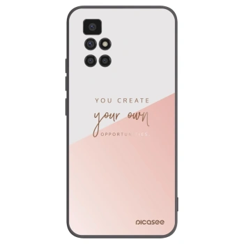 Picasee crna silikonska maskica za Xiaomi Redmi 10 - You create your own opportunities