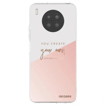 Picasee silikonska prozirna maskica za Huawei Nova 8i - You create your own opportunities