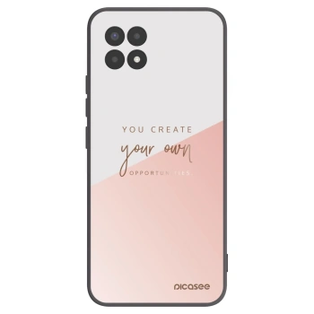 Picasee crna silikonska maskica za Realme 8i - You create your own opportunities