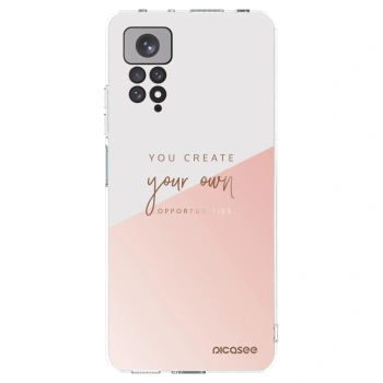 Picasee silikonska prozirna maskica za Xiaomi Redmi Note 11 - You create your own opportunities