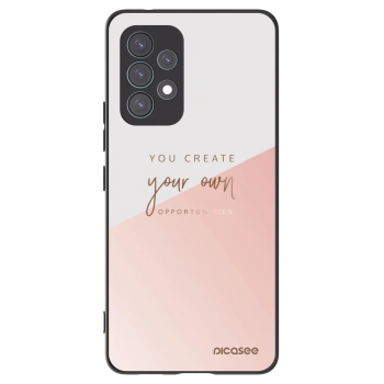 Picasee crna silikonska maskica za Samsung Galaxy A53 5G A536 - You create your own opportunities