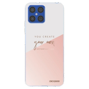 Picasee silikonska prozirna maskica za Honor X8 4G - You create your own opportunities