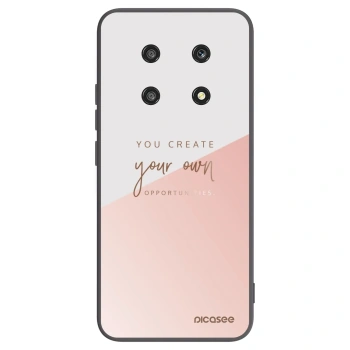Picasee crna silikonska maskica za Honor Magic4 Lite 5G - You create your own opportunities