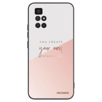 Picasee crna silikonska maskica za Xiaomi Redmi 10 (2022) - You create your own opportunities