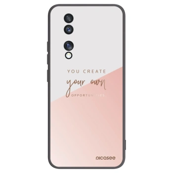 Picasee crna silikonska maskica za Honor 70 - You create your own opportunities