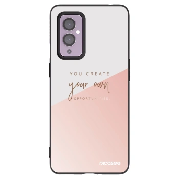 Picasee crna silikonska maskica za OnePlus 9 - You create your own opportunities