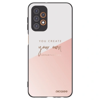 Picasee crna silikonska maskica za Samsung Galaxy A23 A236B 5G - You create your own opportunities
