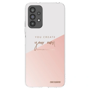 Picasee silikonska prozirna maskica za Samsung Galaxy A73 5G - You create your own opportunities
