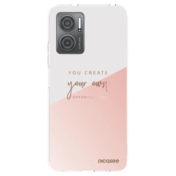 Picasee silikonska prozirna maskica za Xiaomi Redmi 10 5G - You create your own opportunities