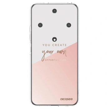 Picasee silikonska prozirna maskica za Honor Magic5 Lite 5G - You create your own opportunities
