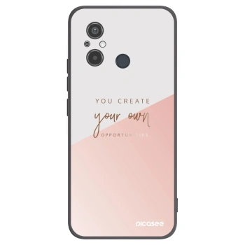 Picasee crna silikonska maskica za Xiaomi Redmi 12C - You create your own opportunities