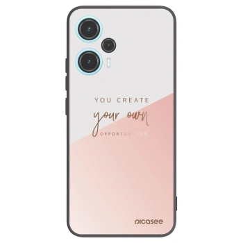 Picasee crna silikonska maskica za Xiaomi Poco F5 - You create your own opportunities