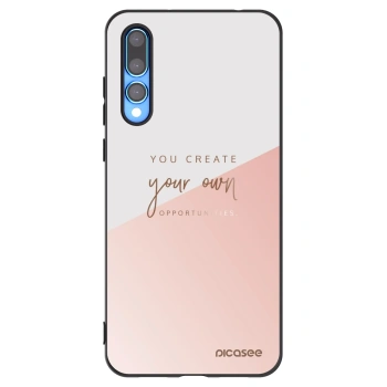 Picasee crna silikonska maskica za Huawei P20 Pro - You create your own opportunities