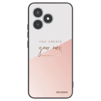 Picasee crna silikonska maskica za Realme C53 - You create your own opportunities