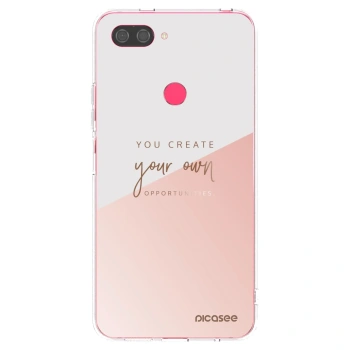 Picasee silikonska prozirna maskica za Xiaomi Mi 8 Lite - You create your own opportunities