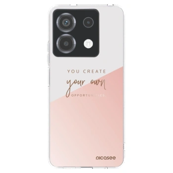 Picasee silikonska prozirna maskica za Xiaomi Poco X6 - You create your own opportunities