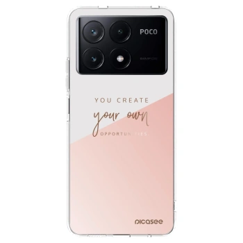 Picasee silikonska prozirna maskica za Xiaomi Poco X6 Pro - You create your own opportunities