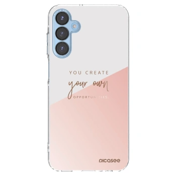 Picasee silikonska prozirna maskica za Samsung Galaxy A15 A156B 5G - You create your own opportunities