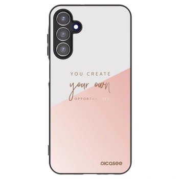 Picasee crna silikonska maskica za Samsung Galaxy A15 A155F 4G - You create your own opportunities