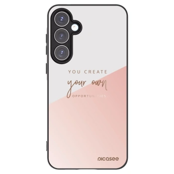 Picasee crna silikonska maskica za Samsung Galaxy A55 5G A556B - You create your own opportunities