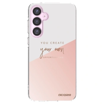 Picasee silikonska prozirna maskica za Samsung Galaxy A55 5G A556B - You create your own opportunities