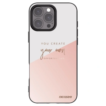 Picasee crna silikonska maskica za Apple iPhone 16 Pro Max - You create your own opportunities