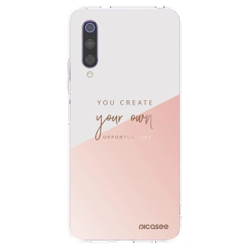 Picasee silikonska prozirna maskica za Xiaomi Mi 9 - You create your own opportunities