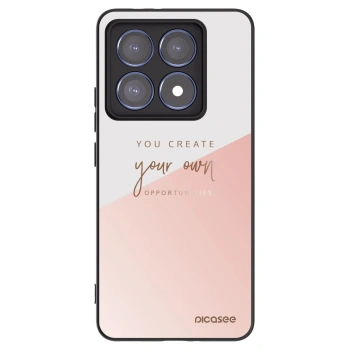 Picasee crna silikonska maskica za Xiaomi 14T Pro - You create your own opportunities